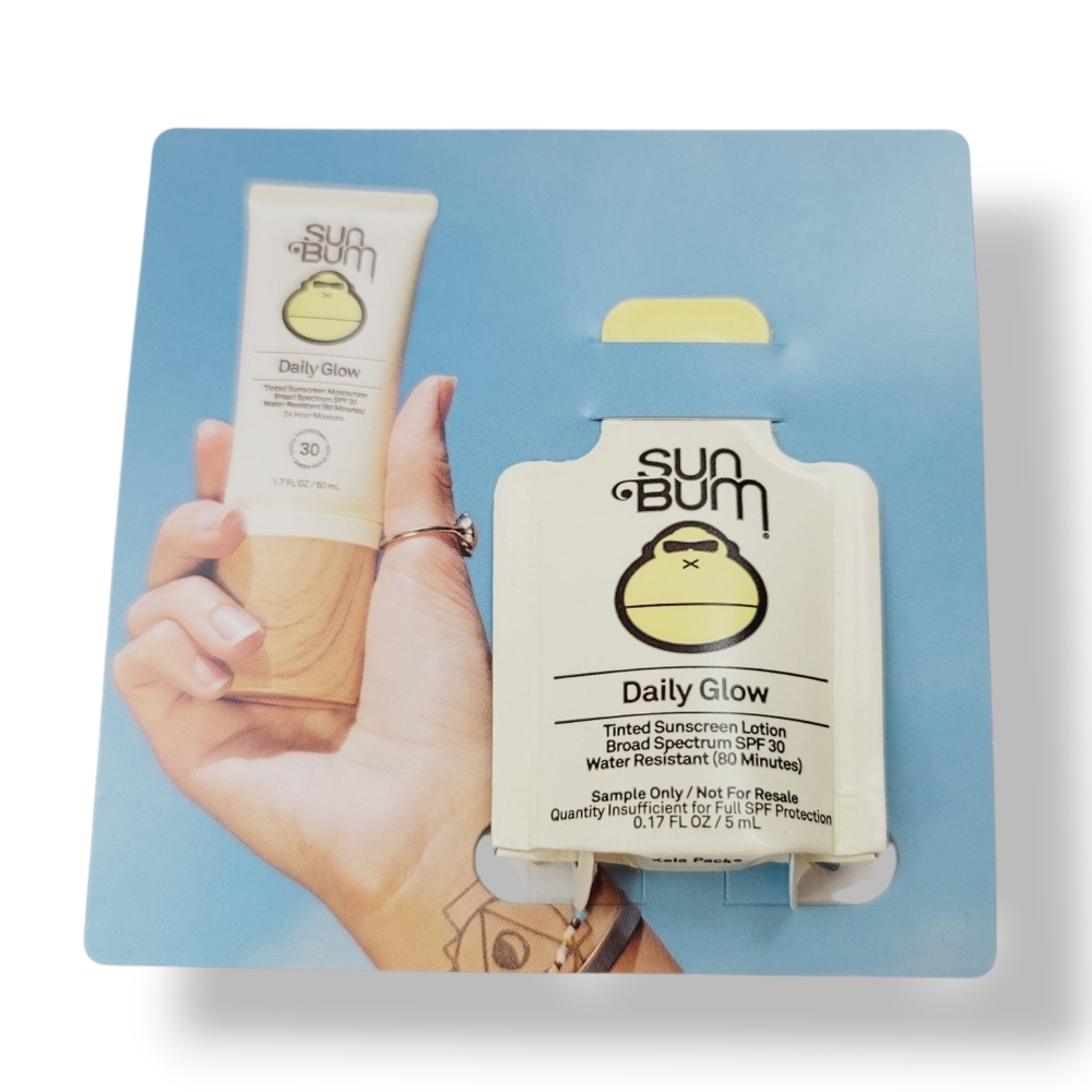 Sun Bum Daily Glow Tinted Sunscreen Lotion Broad Spectrum SPF30 Water Resistant